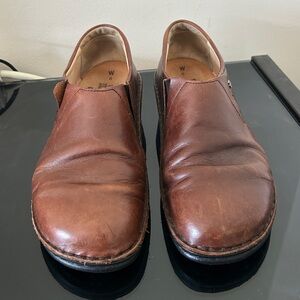 Finn Comfort Germany Size 39 US 8.5-9 Brown Newport Slip On Women's